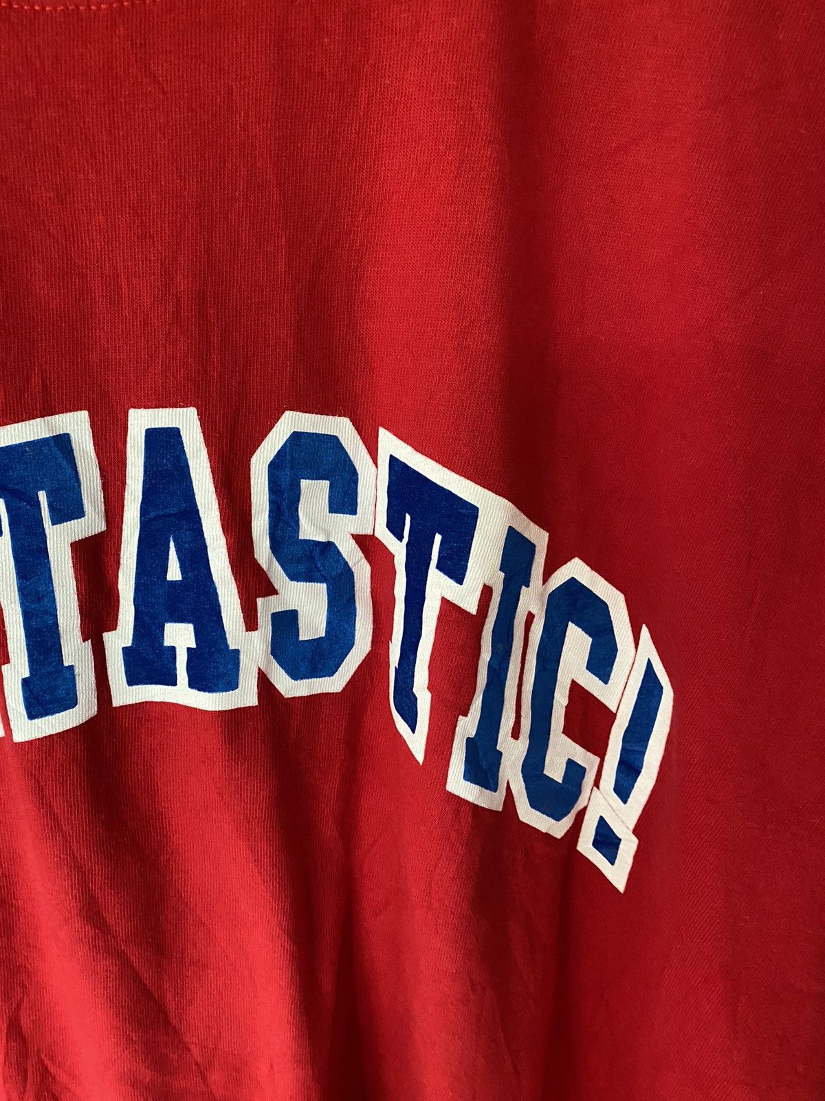 Japanese Brand 2000s SANTASTIC Saru Red blue logo Size US XL / EU 56 / 4 - 5 Thumbnail