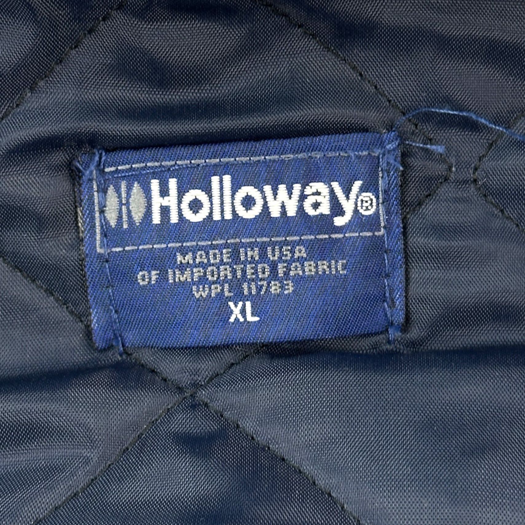 Holloway Vintage Holloway Jacket Mens XL Duck Canvas Quilt Lined Work Wear Bomber USA 90s Size US XL / EU 56 / 4 - 4 Thumbnail