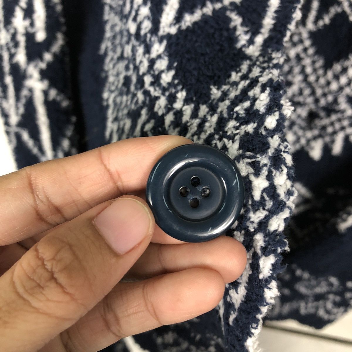 Japanese Brand 🔥Black by Vanquish Cardigan Navajo Aztec Native Design Size US M / EU 48-50 / 2 - 16 Thumbnail