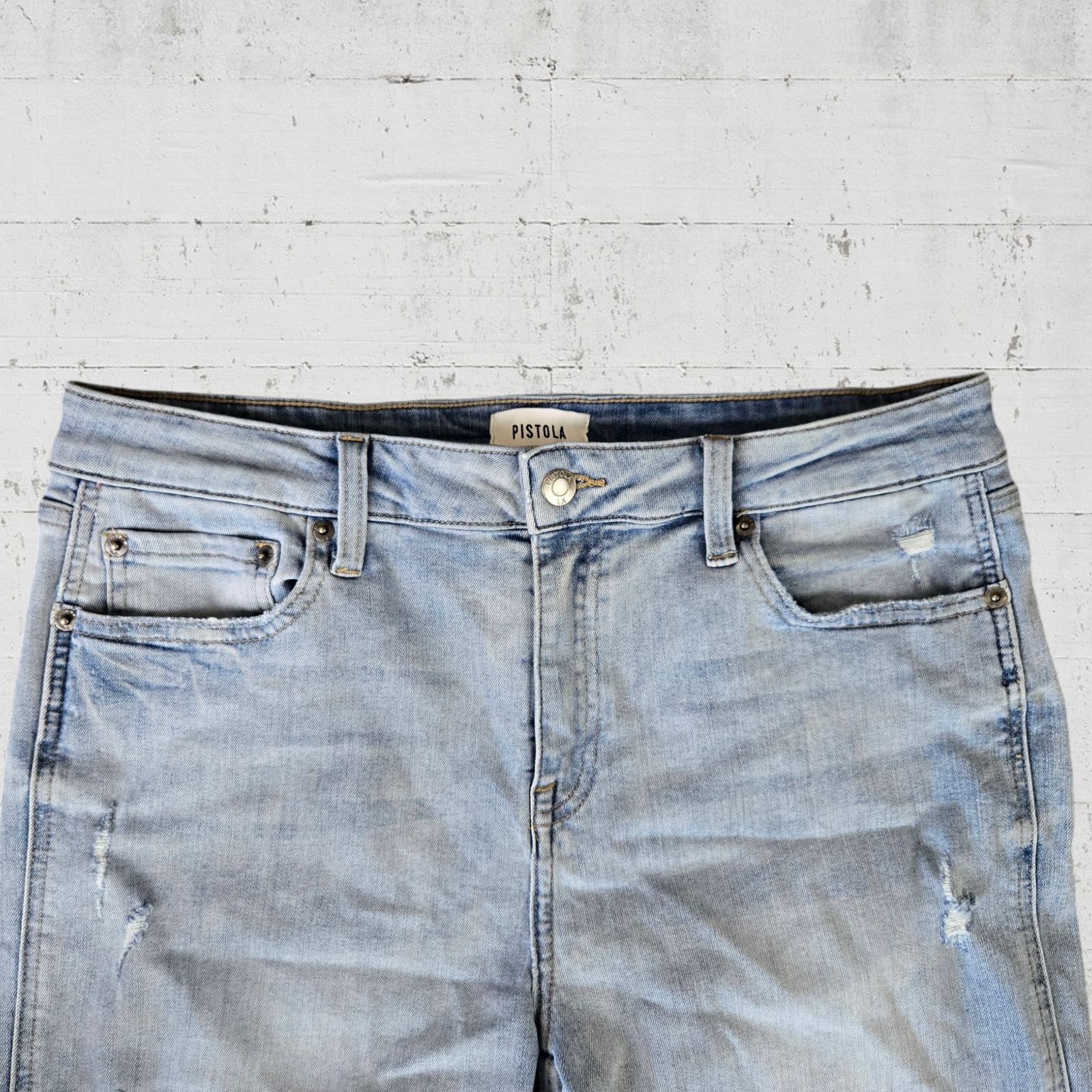 Pistola Pistola Light Tapered Jeans Size 32 Size 32" / US 10 / IT 46 - 4 Thumbnail