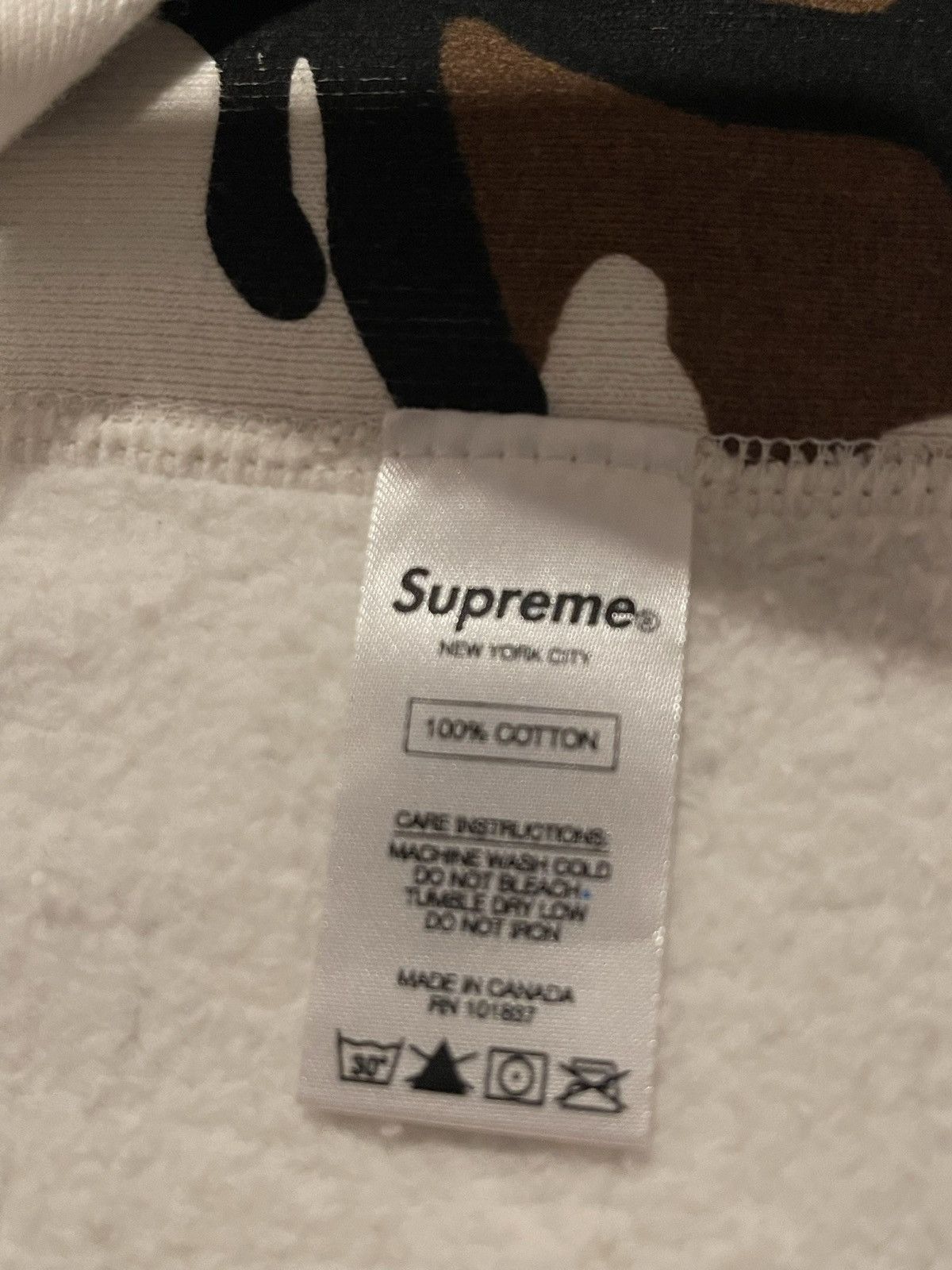 Supreme Supreme Cow Camo Box logo hoodie 2017 Size US XL / EU 56 / 4 - 14 Thumbnail