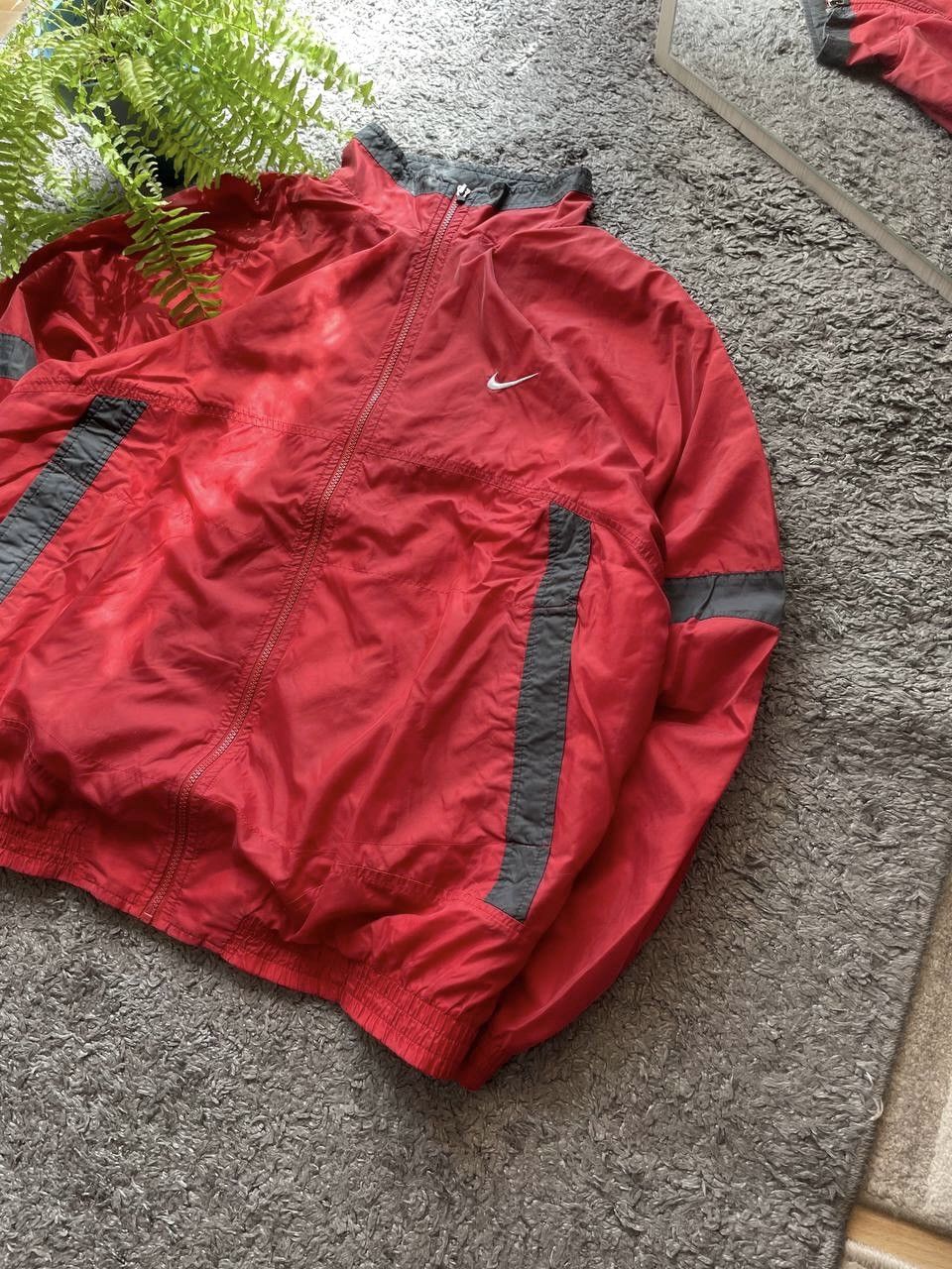 Nike × Vintage 90s Nike Vintage Light Jackets Streetwear Big Logo Swoosh Size US XL / EU 56 / 4 - 9 Thumbnail