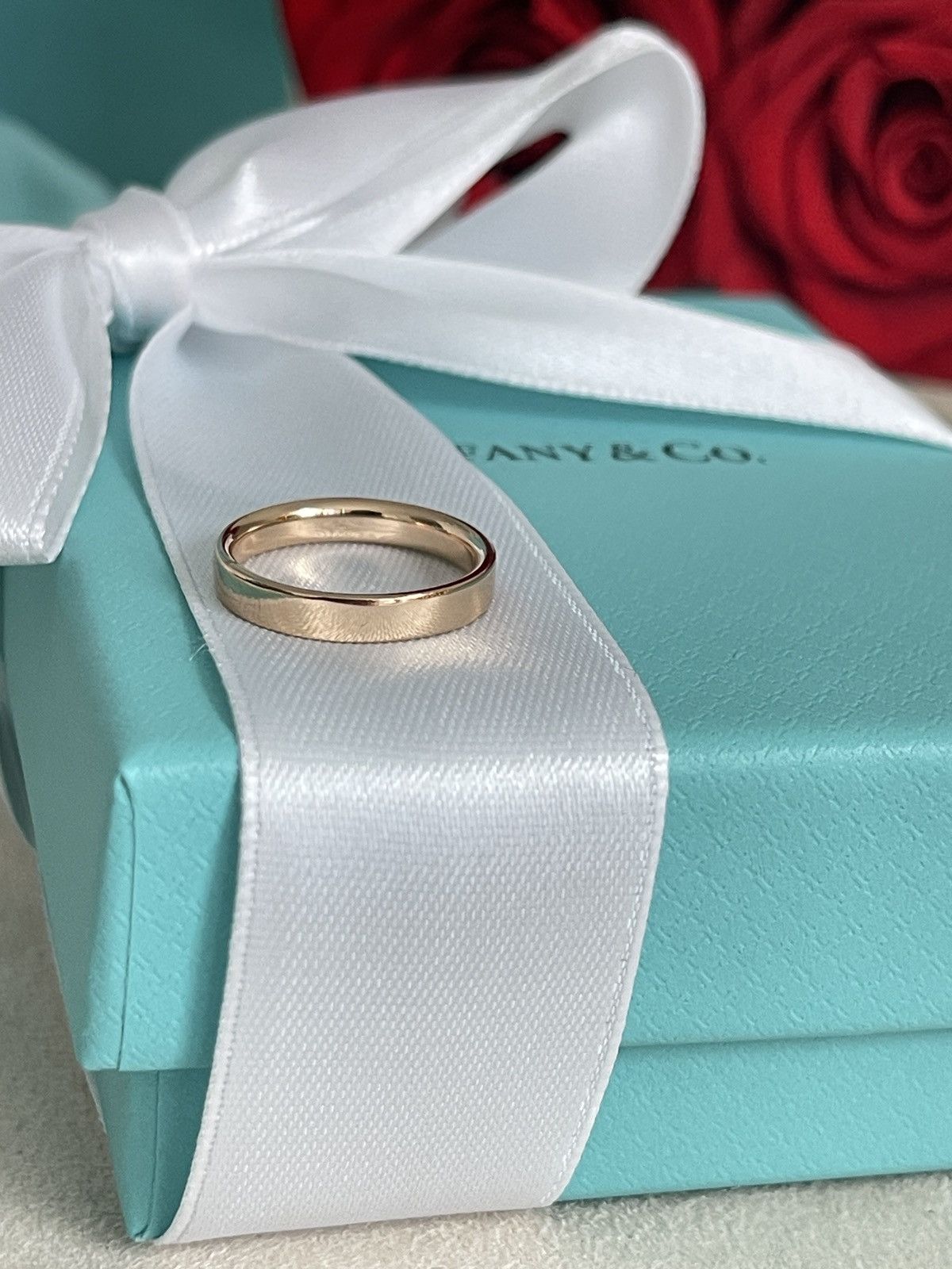 Tiffany & Co. Tiffany & Co. Band Ring in Rose Gold 18K size 4.5 NEW $1400 Size ONE SIZE - 8 Thumbnail