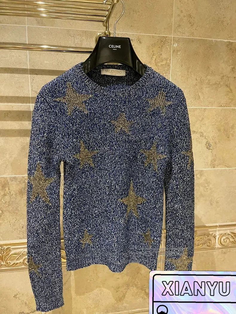 Valentino Valentino Star wool sweater Size XS / US 0-2 / IT 36-38 - 2 Thumbnail
