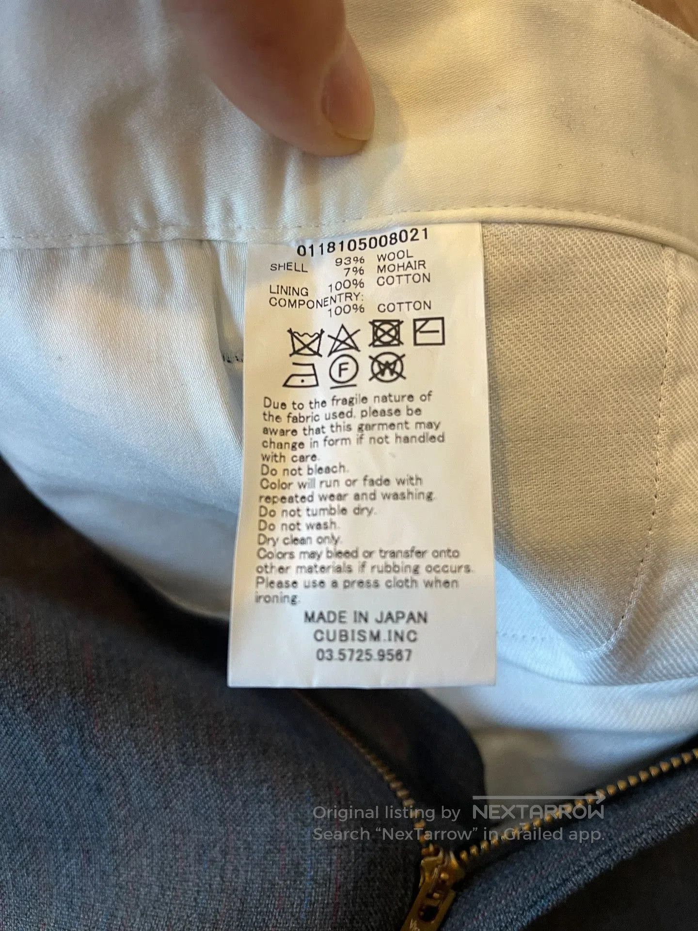 Visvim Visvim CHINO SLACKS (VNTG OX). Size US 28 / EU 44 - 7 Thumbnail