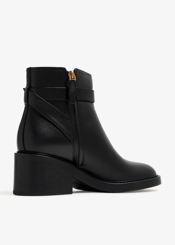 Chloe o1loc1c1024 Marcie Ankle Bootss in Black Size US 5 / IT 35 - 4 Thumbnail