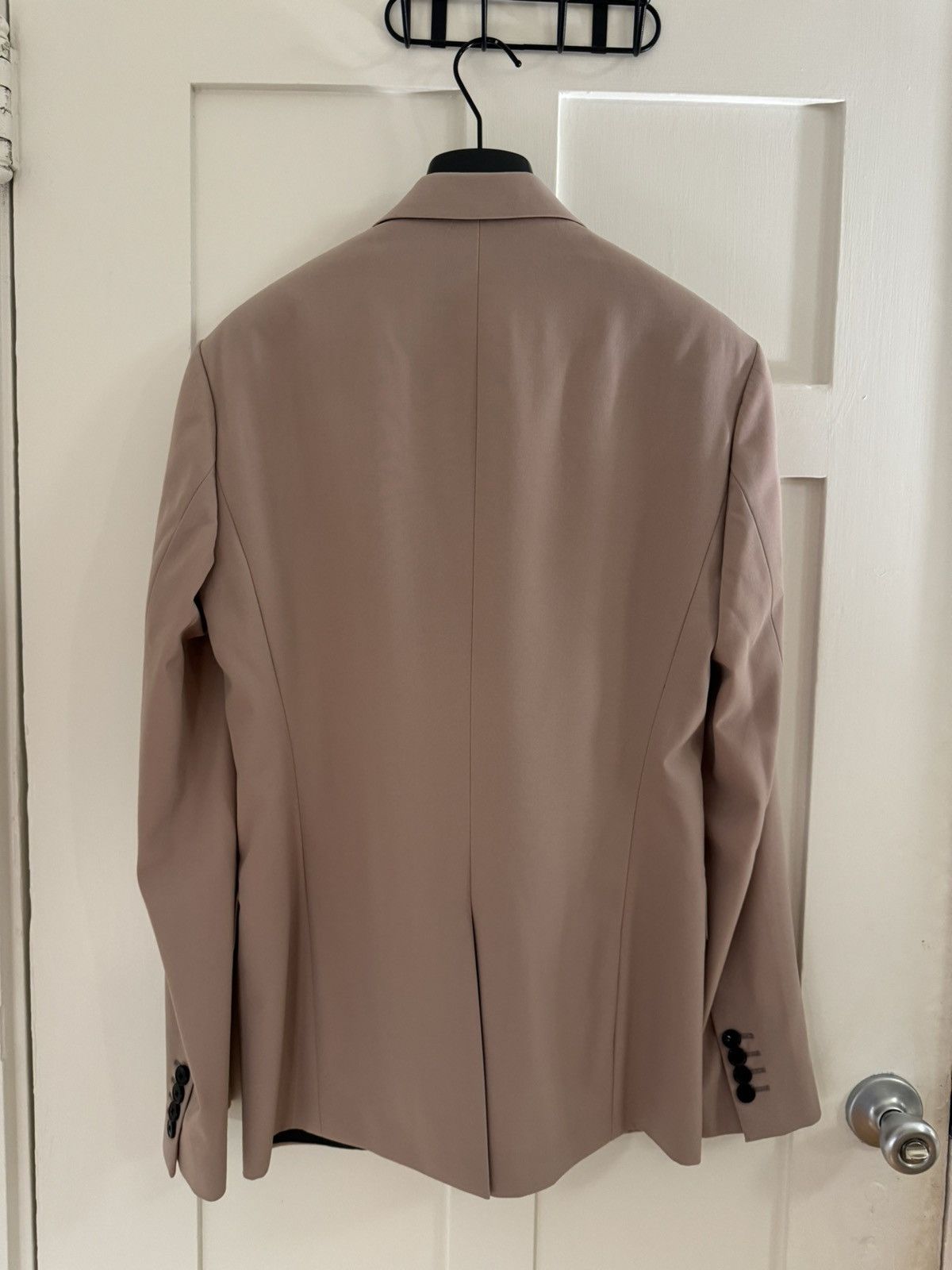 Dries Van Noten Dries Van Noten Pink Wool Blazer Jacket Size 48S - 4 Thumbnail