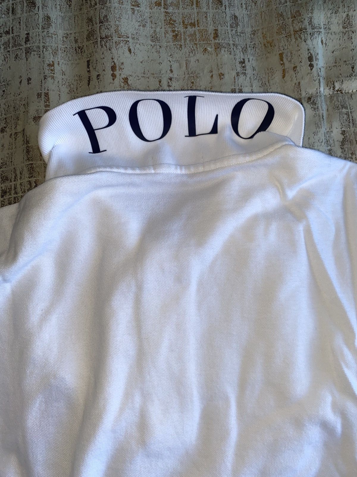 Polo Ralph Lauren White Polo Ralph Lauren Short Sleeve Size US XL / EU 56 / 4 - 5 Thumbnail