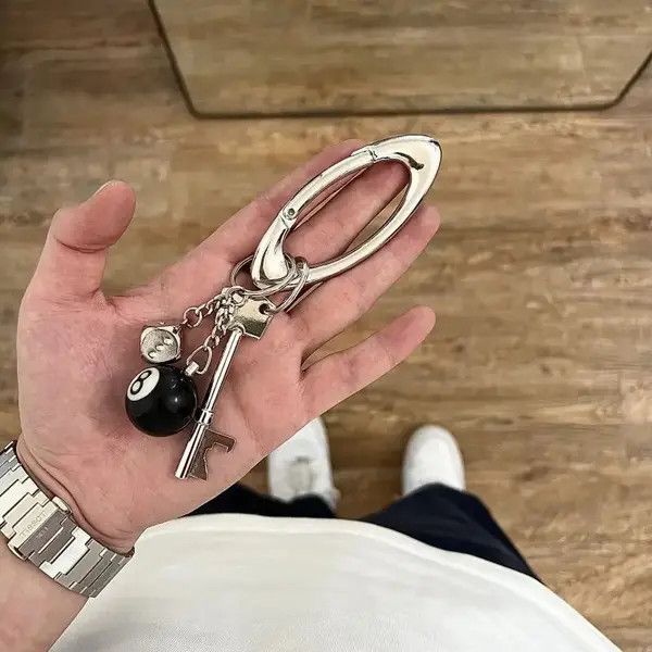Other Haseki x Junna Full Set Silver Carabiner Keychain Size ONE SIZE - 2 Thumbnail