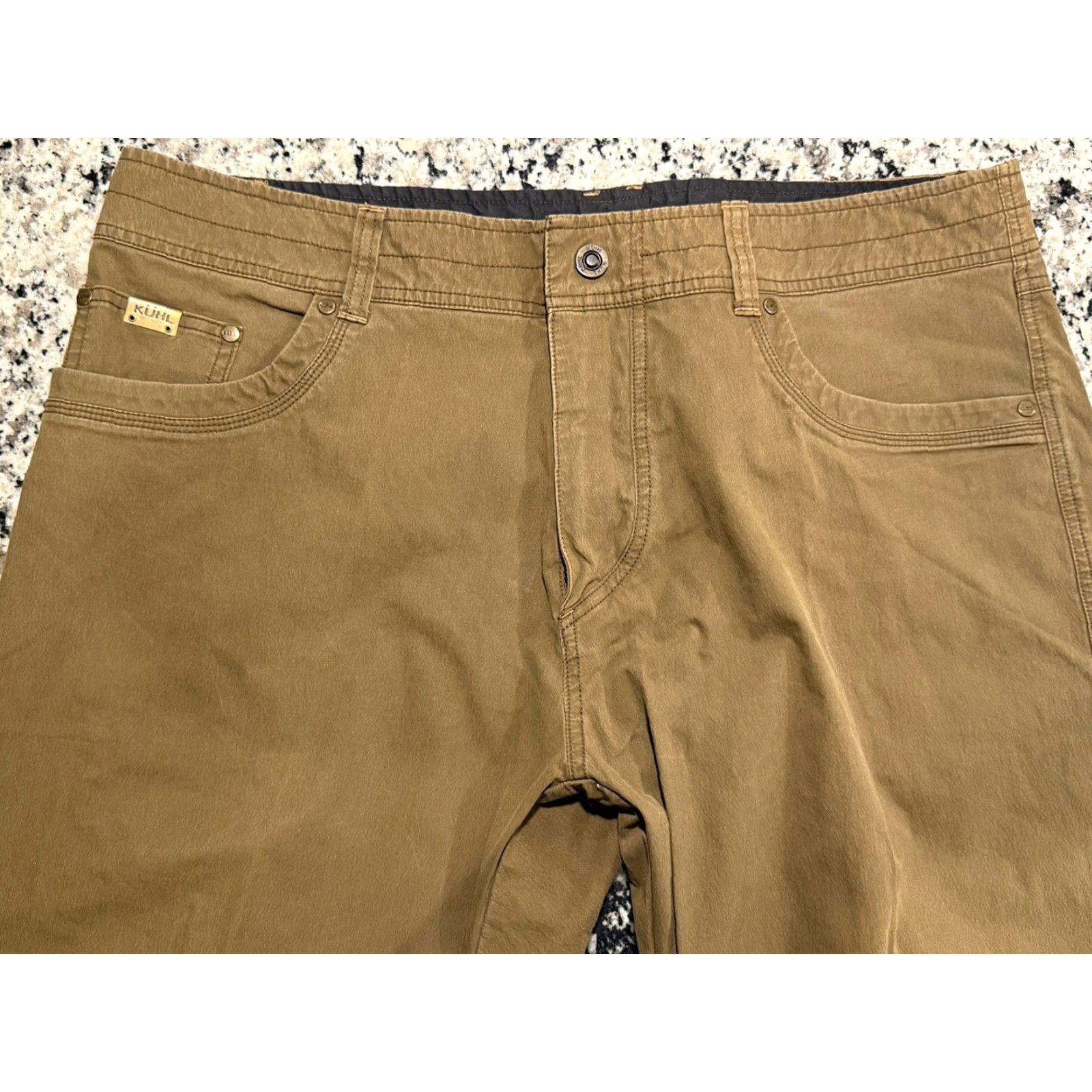 Vintage KUHL Revolvr Pants Men 38x32 Hiking Outdoor Khaki Vintage Patina Size US 38 / EU 54 - 5 Thumbnail
