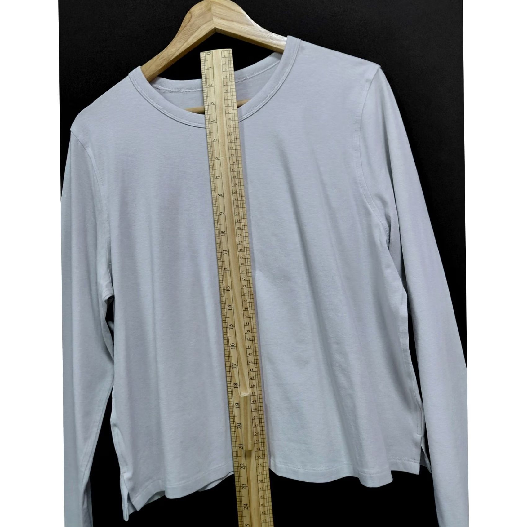 Lululemon Lululemon Tip Long Sleeve Top Light Blue Crew Neck Women Size 16 Size XXL / US 16-18 / IT 52-54 - 4 Thumbnail