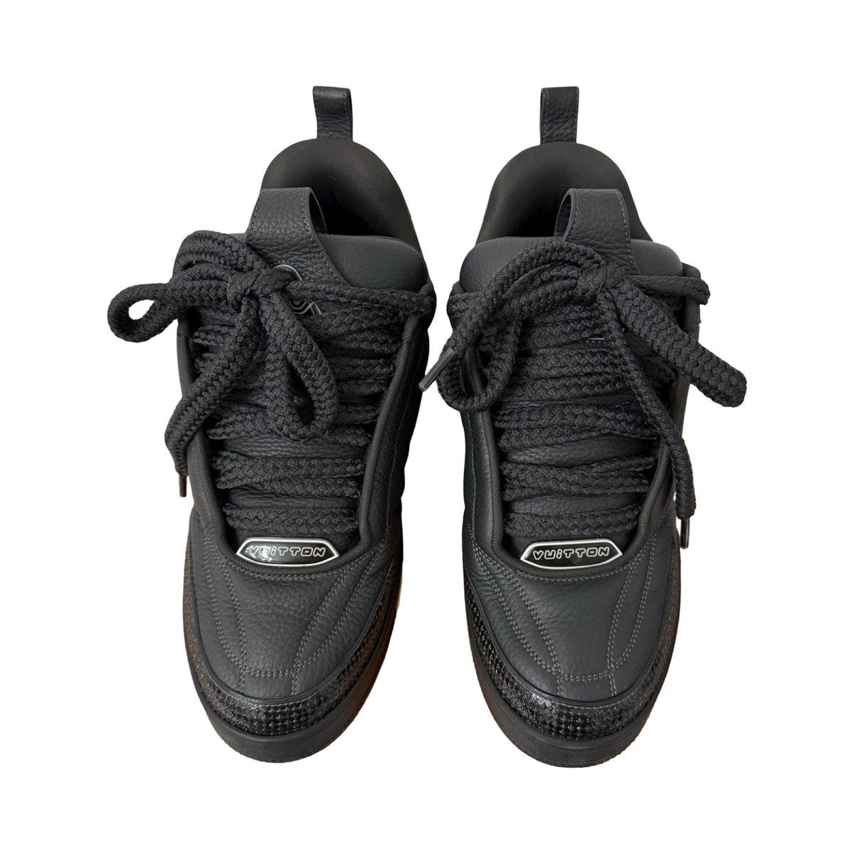 Louis Vuitton Louis Vuitton Skate 2.0 Trainer 'Black' FW 22/23 Size US 10 / EU 43 - 2 Thumbnail
