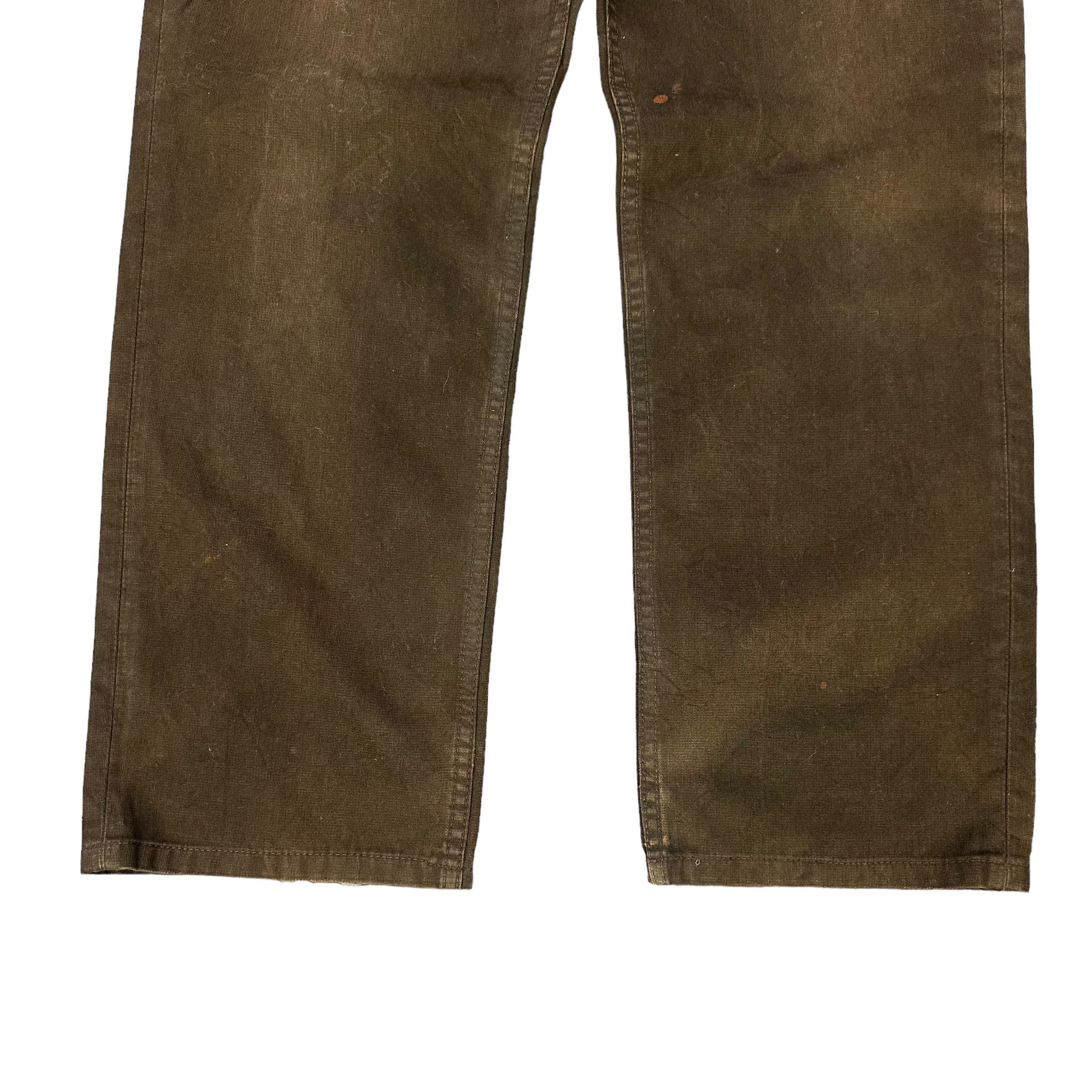 Levi's LEVIS LOT 702 BROWN DENIM PANT #8078-201 Size US 33 - 7 Thumbnail
