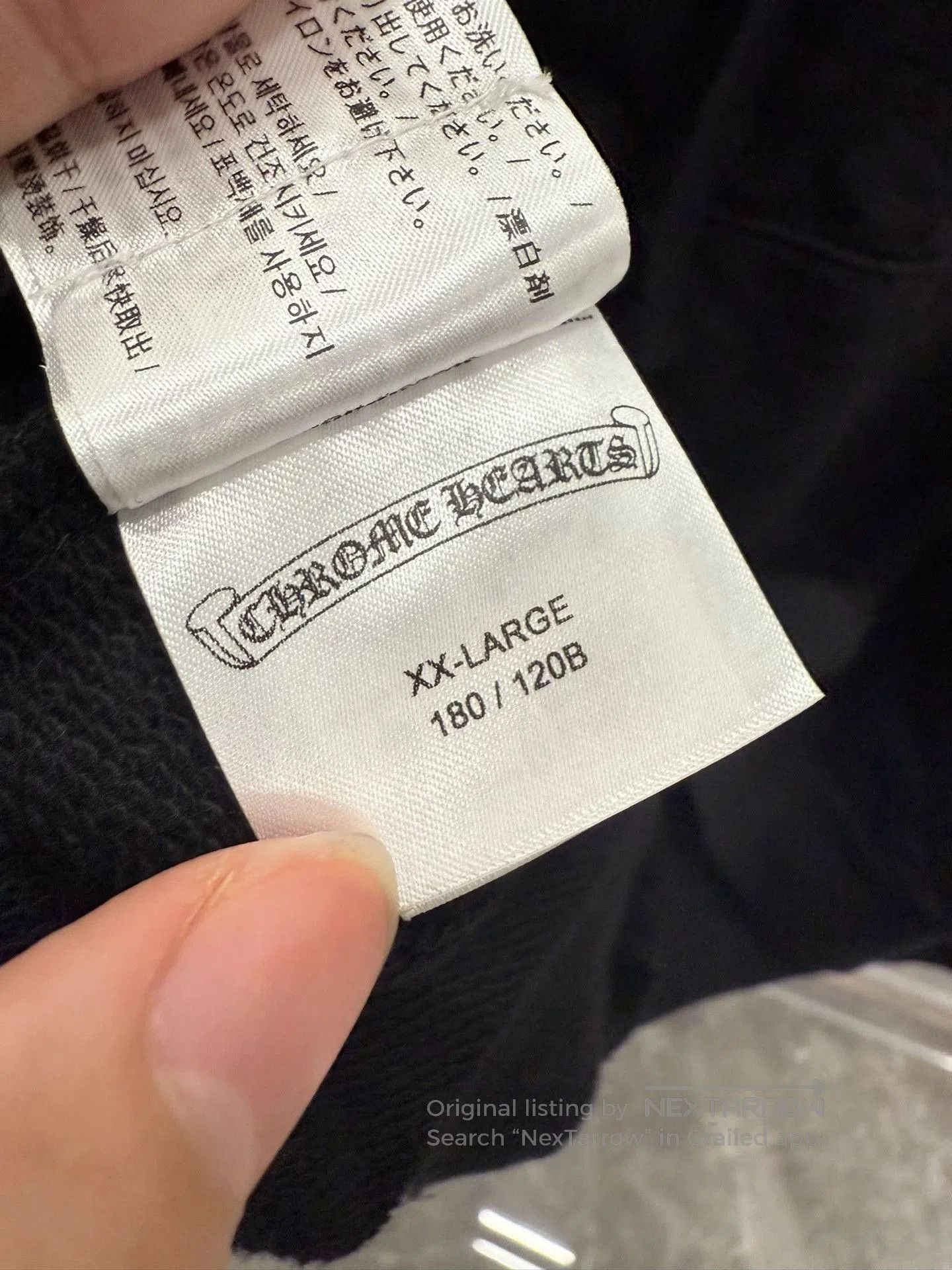 Chrome Hearts Chrome Hearts Sanskrit Horseshoe Black Hoodie XXL. Size US XXL / EU 58 / 5 - 5 Thumbnail