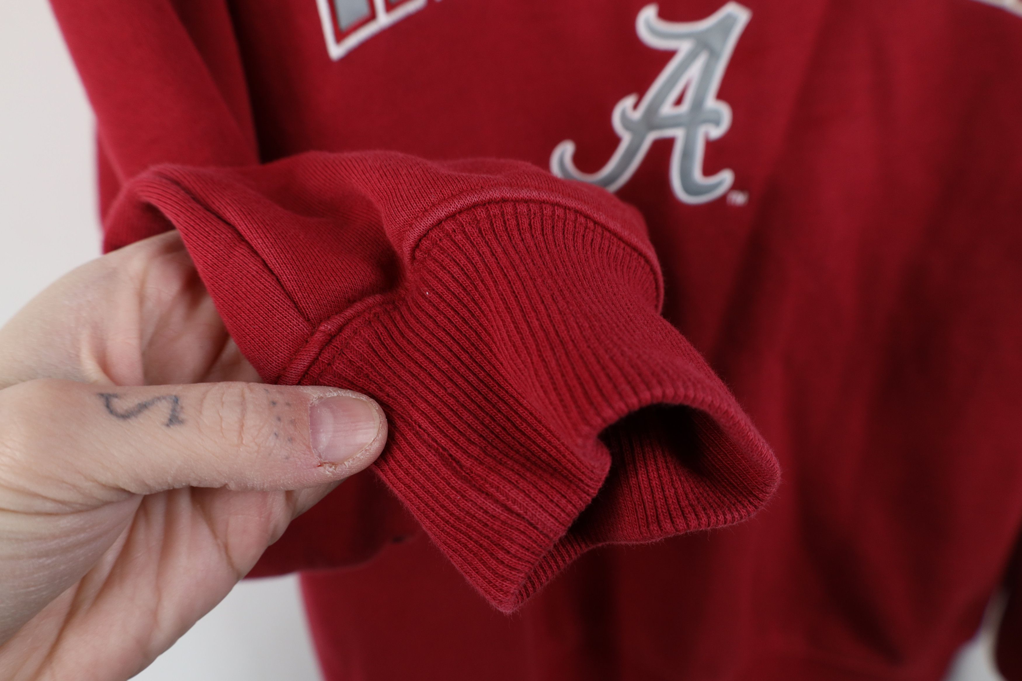 Vintage Vintage University of Alabama Crewneck Sweatshirt Red Size US L / EU 52-54 / 3 - 9 Thumbnail