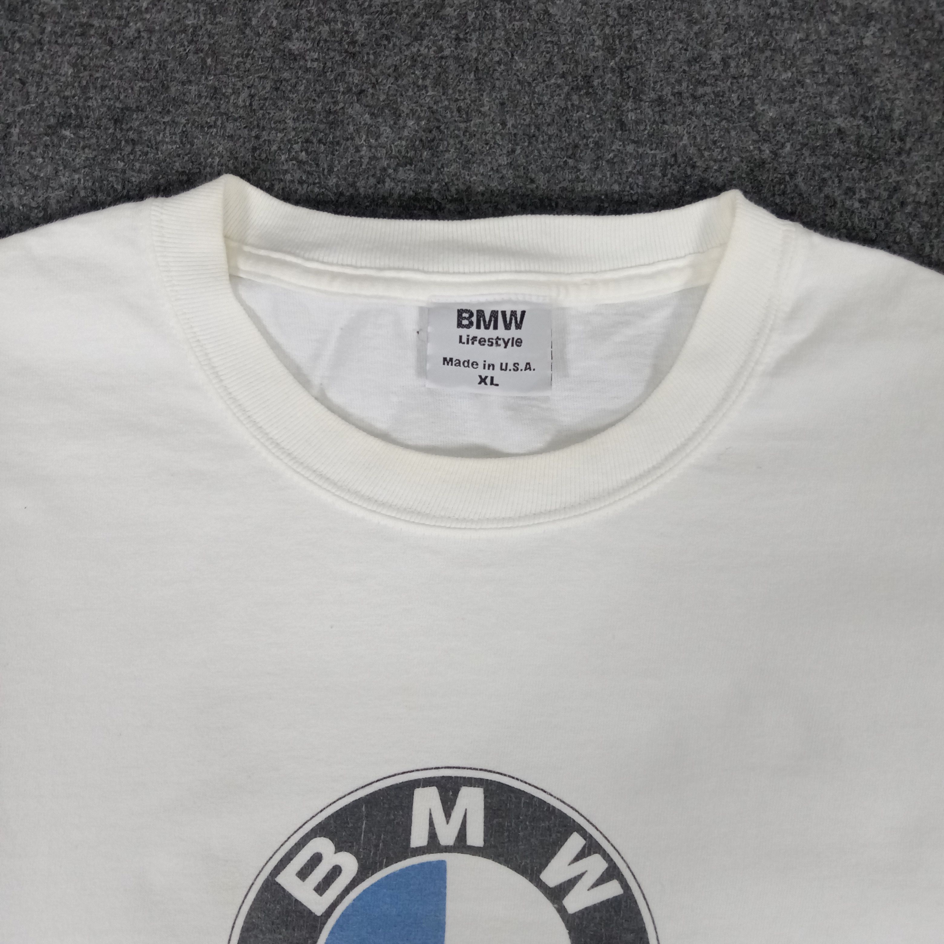 BMW × Vintage BMW The Ultimate Driving Machine Motorsports Tshirt Size US XL / EU 56 / 4 - 3 Thumbnail