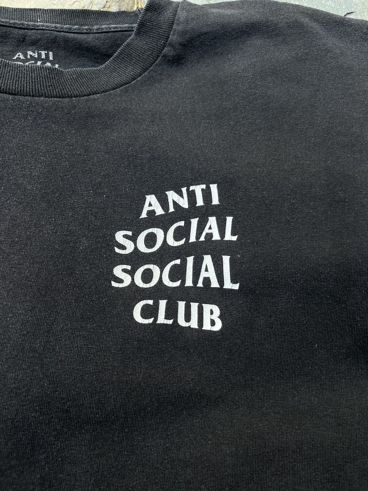 Anti Social Social Club × Vintage Vintage Anti Social Social Club ASSC distressed tee basic Size US M / EU 48-50 / 2 - 7 Thumbnail