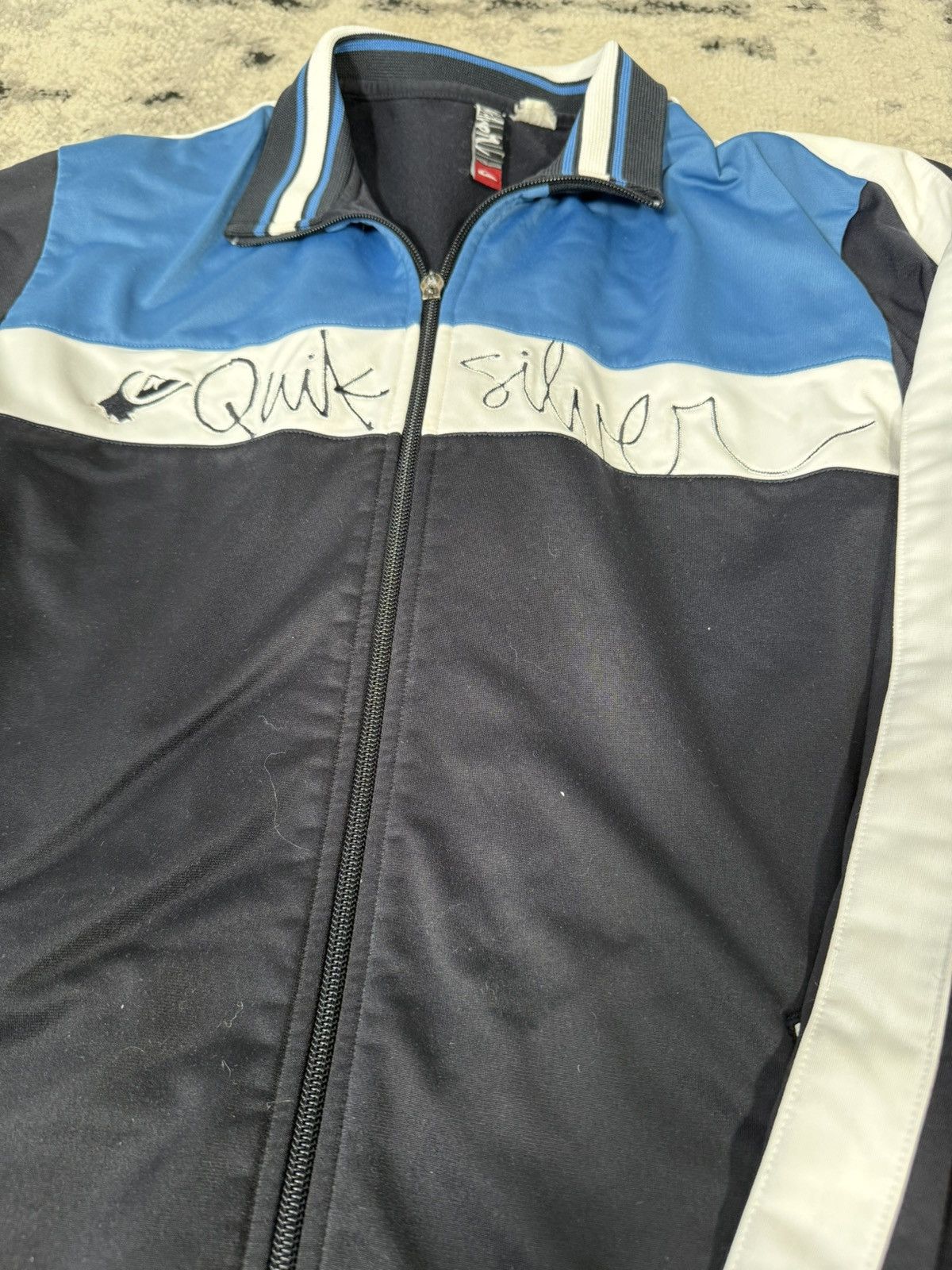 Quiksilver Y2K Quiksilver Zip Up Track-Suit Jacket Size US L / EU 52-54 / 3 - 3 Thumbnail