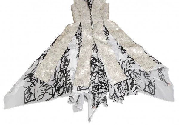 Comme des Garcons Comme Des Garcons Calligraphy Deconstruction Dress Size XS / US 0-2 / IT 36-38 - 7 Thumbnail