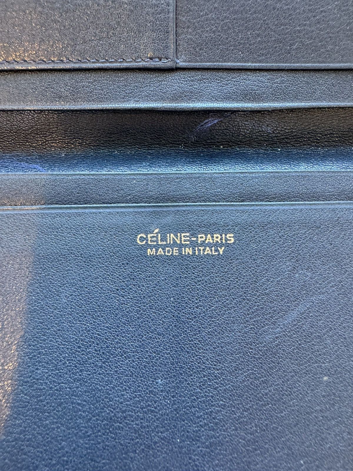 Celine × Vintage 💎 Celine Triumph Monogram Document Wallet Size ONE SIZE - 4 Thumbnail