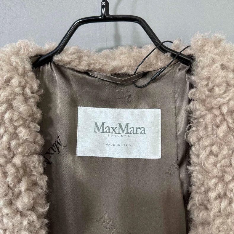 Max Mara Max Mara Cashmere patchwork lambswool bathrobe coat Size M / US 6-8 / IT 42-44 - 3 Thumbnail