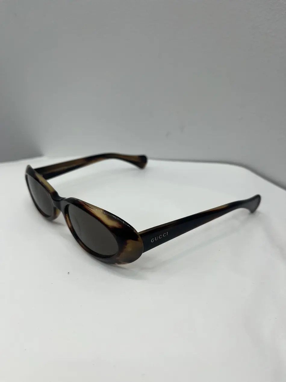Gucci Gucci Leopard Color Sunglasses Size ONE SIZE - 1 Thumbnail