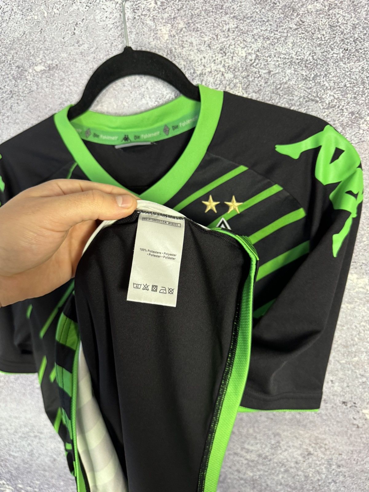 Kappa × Vintage PUSCHI Borussia Monchengladbach 2014/15 Kappa Soccer Jersey Size US M / EU 48-50 / 2 - 12 Thumbnail
