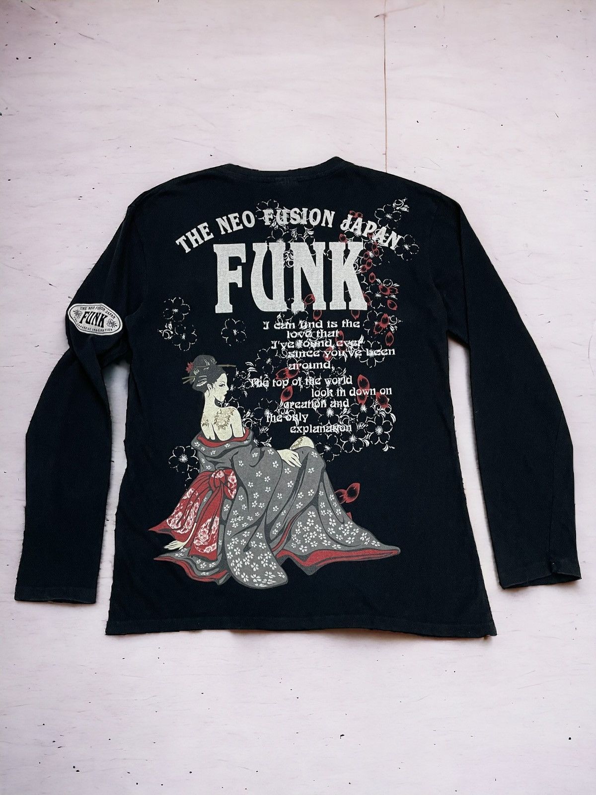 Hysteric Glamour Japan Fusion Funk Life Motivation Japanese Culture Size US L / EU 52-54 / 3 - 1 Thumbnail