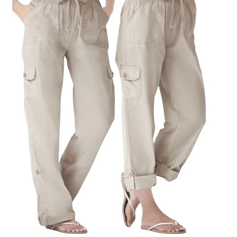 Gap Gap Surplus Roll up Cuffs Hem Convertible Cargo Pants 6 Size 28" / US 6 / IT 42 - 2 Thumbnail