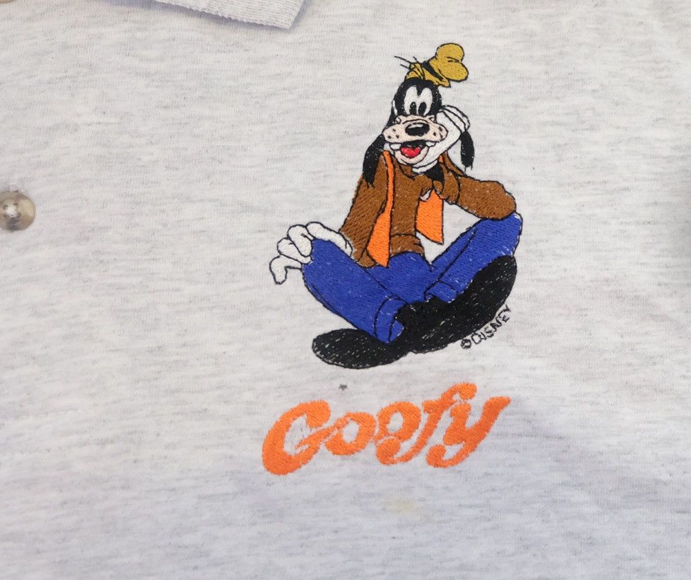 Disney Vintage Disney "Goofy" Polo Shirt Made in USA Size US XXL / EU 58 / 5 - 2 Thumbnail