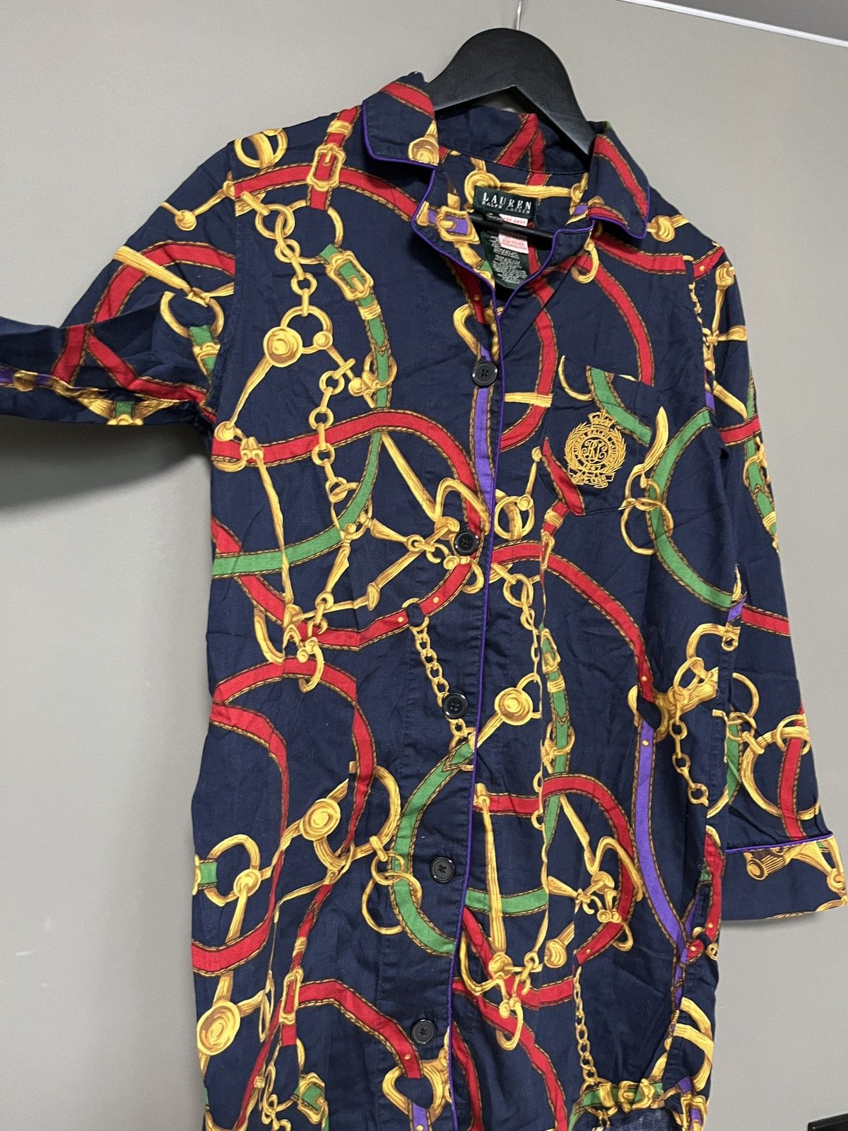 Lauren Ralph Lauren Lauren Ralph Lauren Equestrian Blue Chains Light Coat Size M / US 6-8 / IT 42-44 - 10 Thumbnail