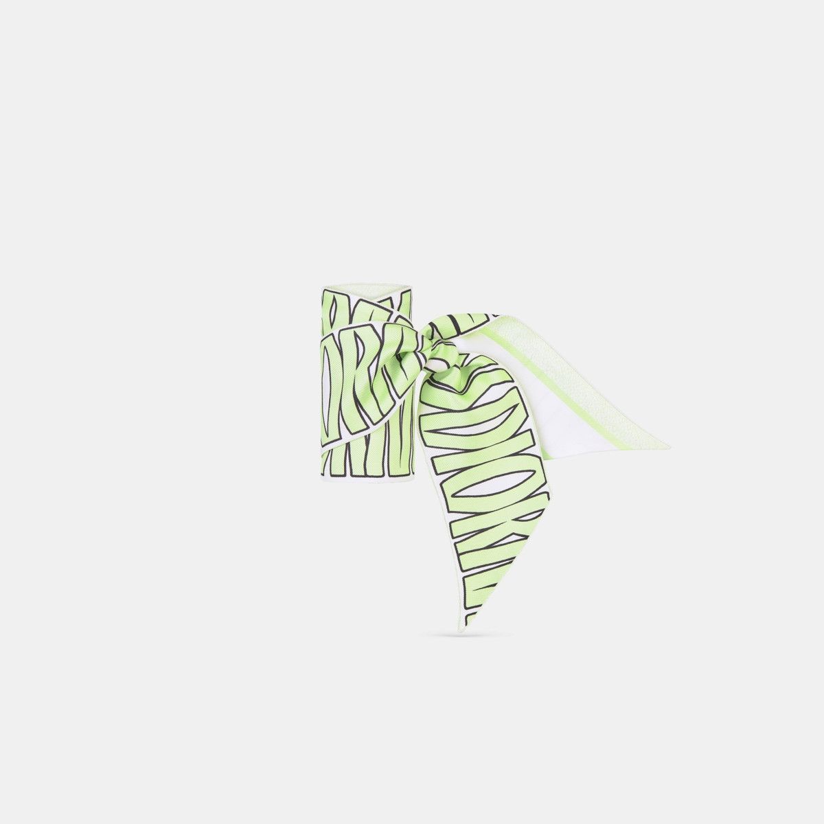 Dior o1bcso1str0226 Size:OS/Allover Mitzah Scarf in White/Green Size ONE SIZE - 1 Thumbnail