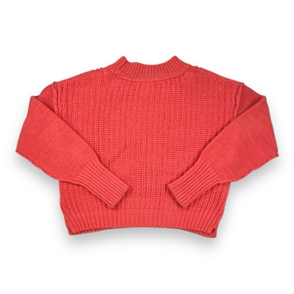 Free People Free People Bell Song Pink Cropped Boxy Knit Sweater Size Me Size M / US 6-8 / IT 42-44 - 4 Thumbnail