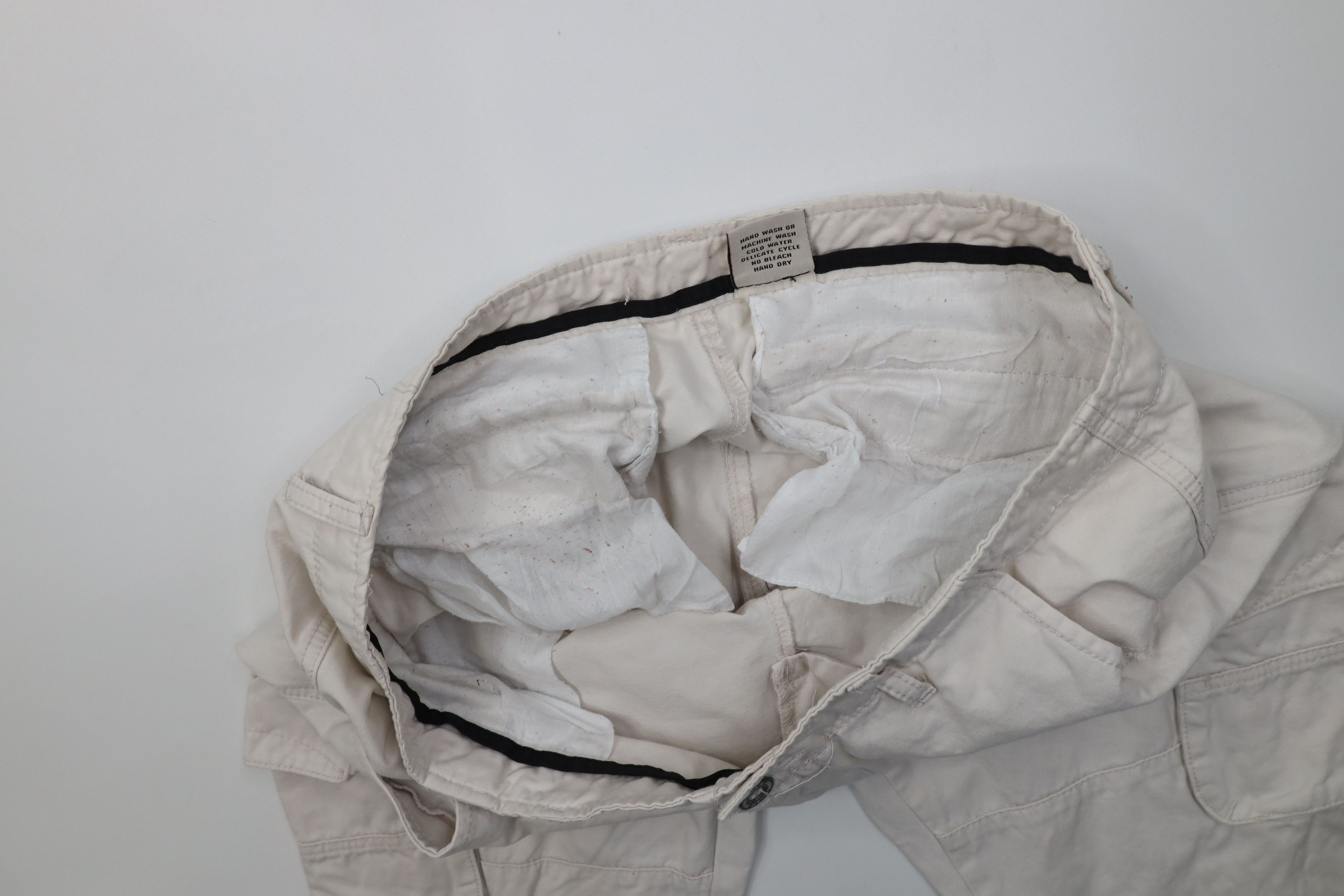 Vintage Vintage Y2K Streetwear Double Knee Cargo Pants Beige Size US 38 / EU 54 - 11 Thumbnail