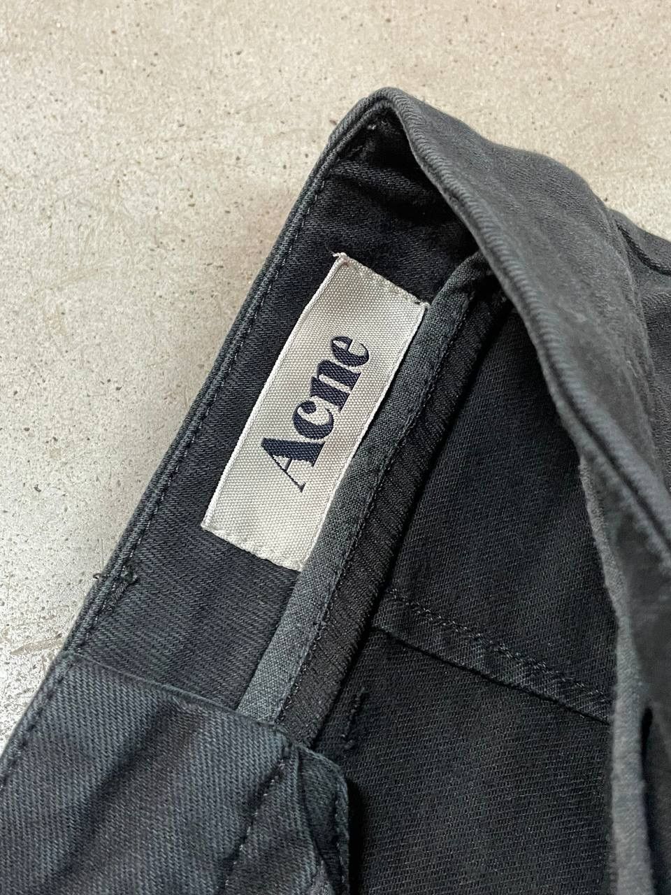 Acne Studios Women’s Vintage Acne Zipper Pants US28 Size 28" / US 6 / IT 42 - 9 Thumbnail