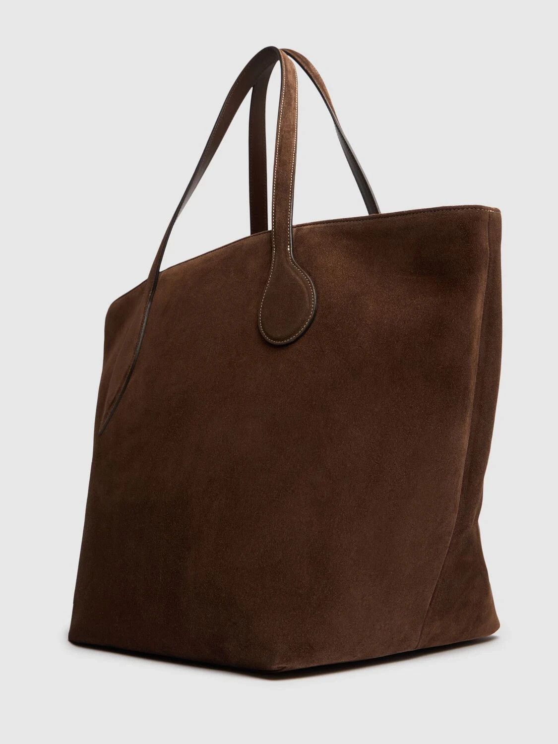 Liffner LIFFNER Sprout Dark Brown Suede Tote Bag New & Authentic Size ONE SIZE - 2 Thumbnail