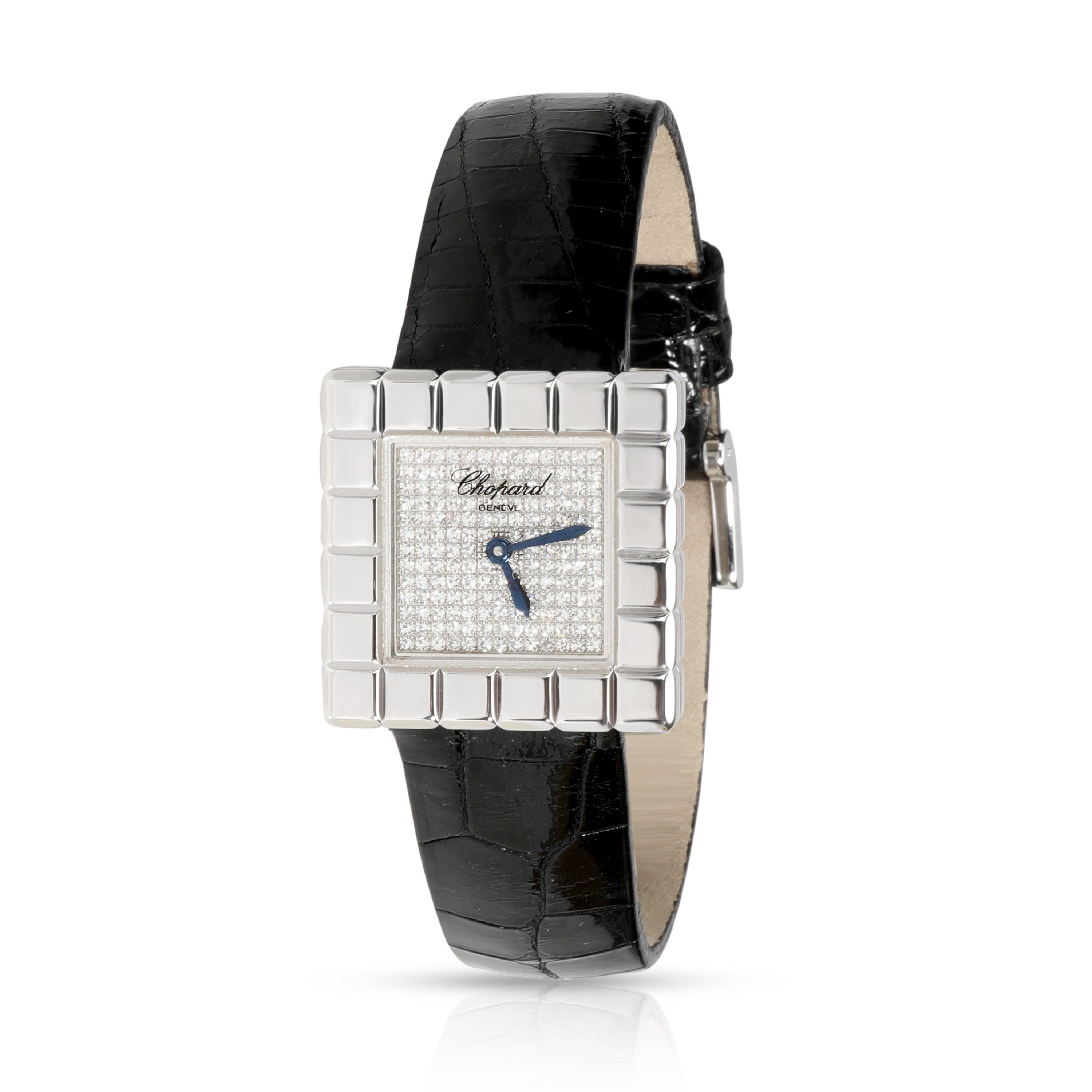 image of Chopard Ice Cube 127407/1003 Women's Watch In 18Kt White Gold