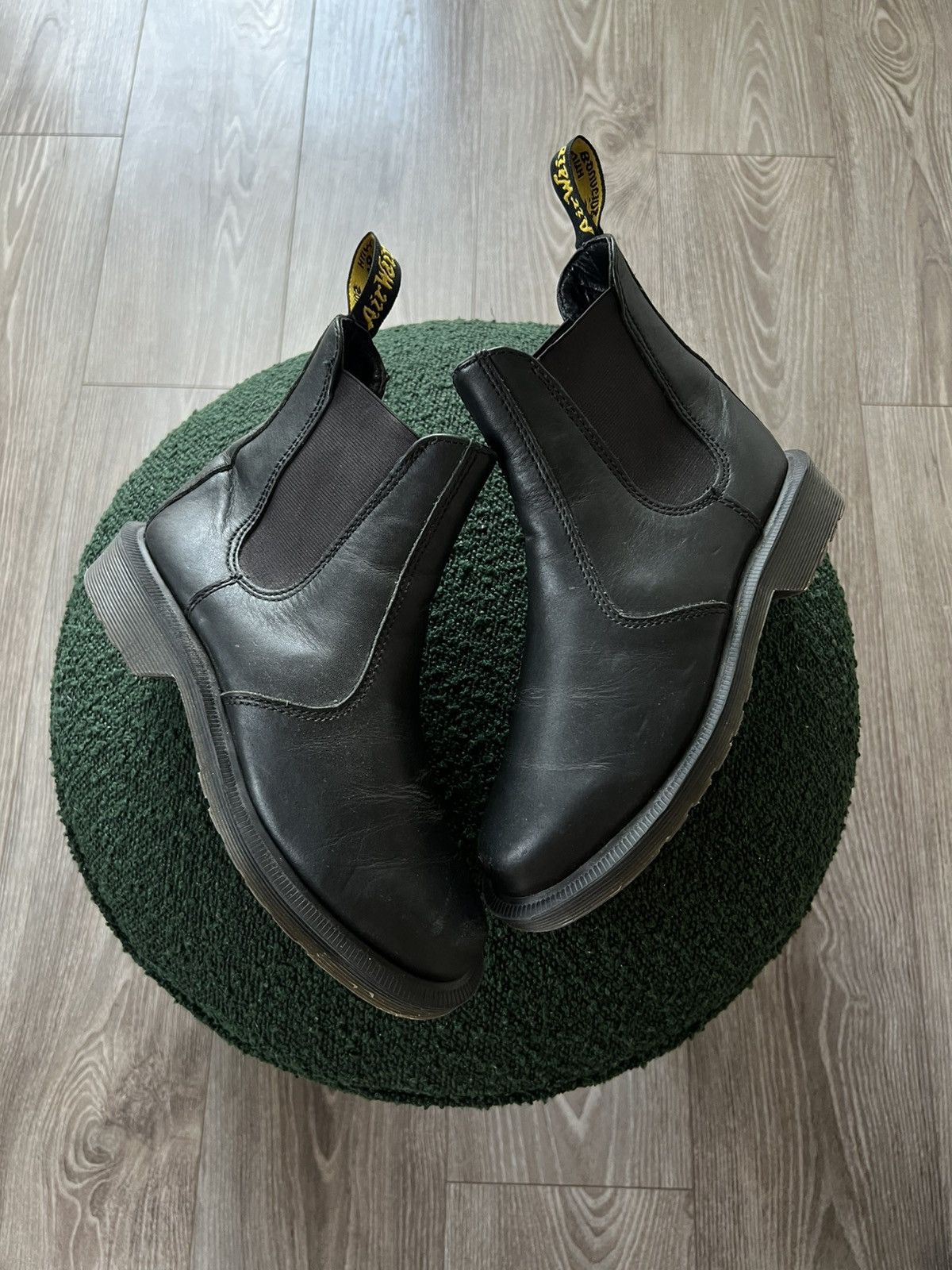 Dr. Martens × Japanese Brand ‼️Vintage Leather High Dr.Martens Laura Air Fly Boots‼️ Size US 5 / IT 35 - 7 Thumbnail