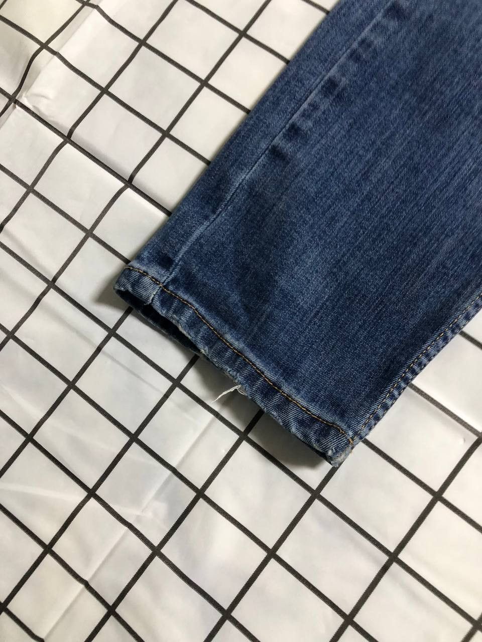 Levi's Levis Mens 502 Straight Jeans Blue Medium Wash Denim Size US 31 - 2 Thumbnail