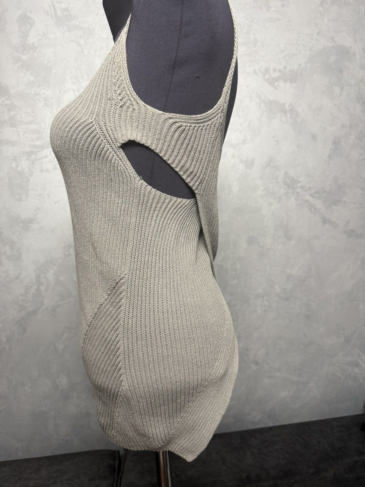Maison Margiela Rare Maison Margiela Tank Top cotton S Knited Grey Italy Size S / US 4 / IT 40 - 3 Thumbnail