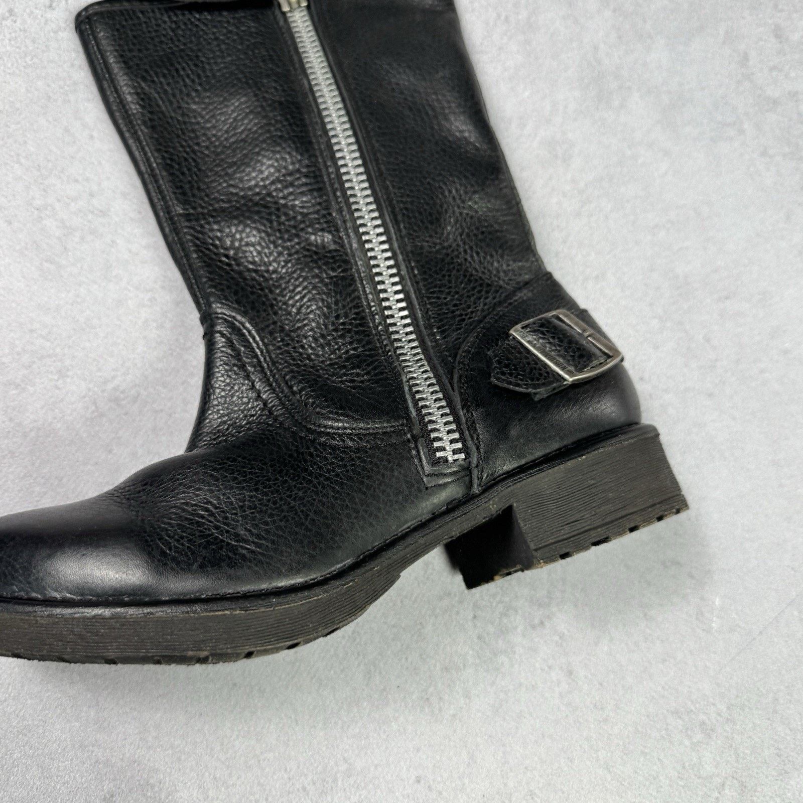 Harley Davidson Harley Davidson Women Leather Biker High Boots Size Us 6 Size US 6 / IT 36 - 14 Thumbnail