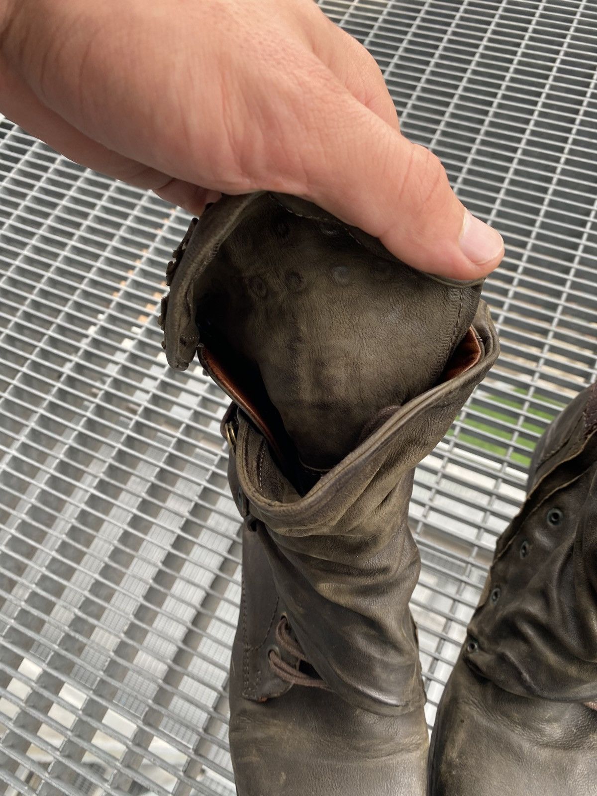 A.S.98 A.S.98 Vintage Leather Avant-garde Boots Size US 7 / IT 37 - 6 Thumbnail