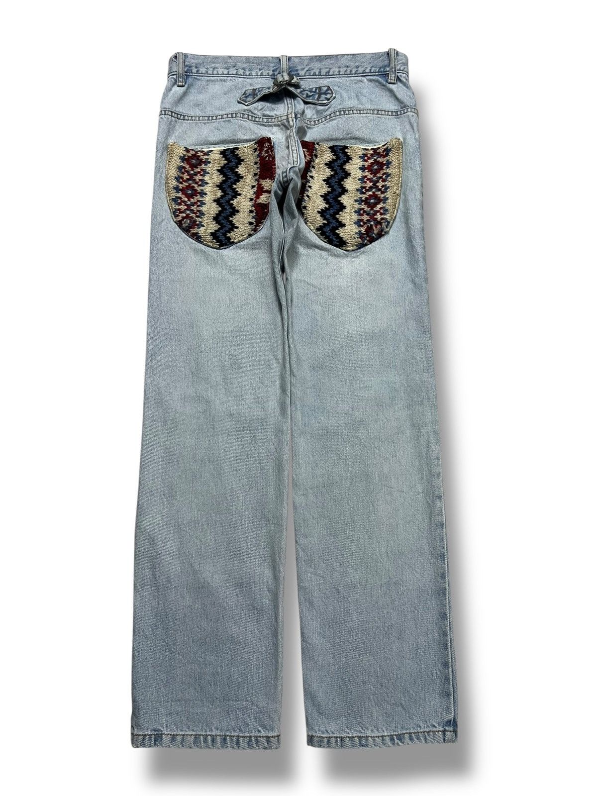 Issey Miyake Sunaokuwahara By Isey Miyaki Japan Buckle Back - Distressed Size US 30 / EU 46 - 3 Thumbnail