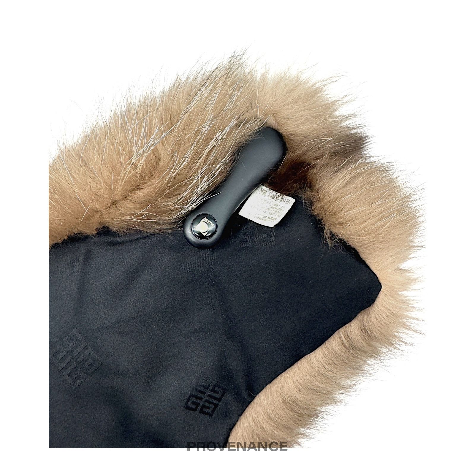 Givenchy 🔴 Givenchy Fur Shawl Scarf - Cream Brown Fox Size ONE SIZE - 8 Thumbnail