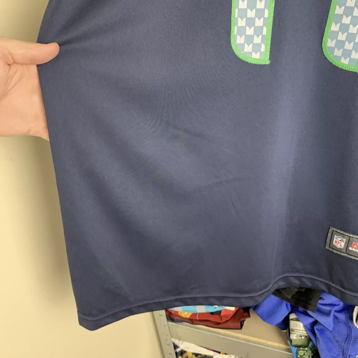 NFL Rare! Metcalf 14 Nike Seattle Seahawks DK NFL Jersey 90s Size US L / EU 52-54 / 3 - 6 Thumbnail