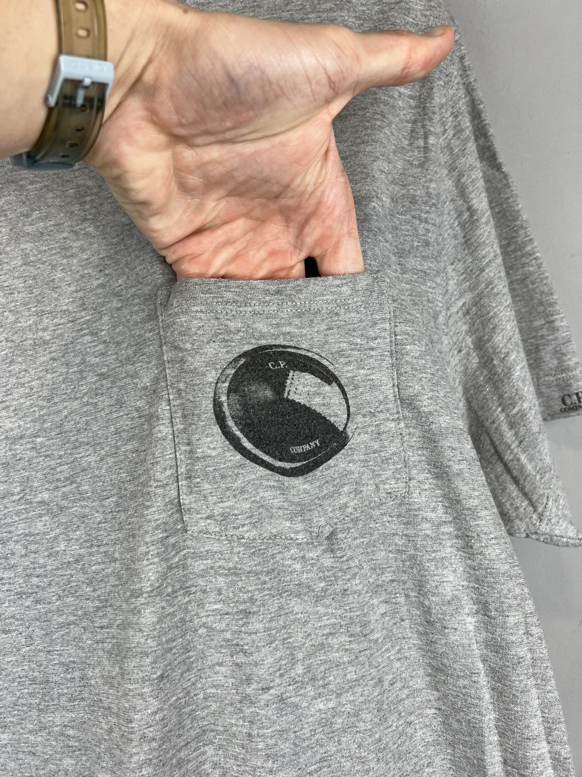 C.P. Company × Massimo Osti × Vintage Vintage C.P Company t shirt small logo XL Size US XL / EU 56 / 4 - 8 Thumbnail