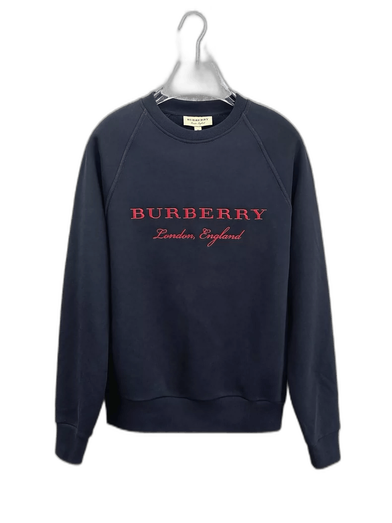 Burberry Burberry Logo Round Neck Sweatshirt for Men Size US M / EU 48-50 / 2 - 1 Thumbnail