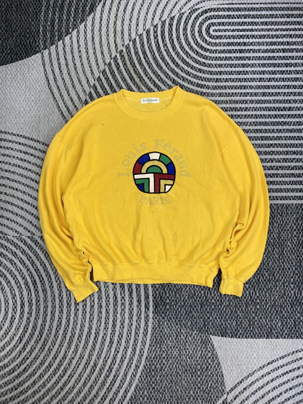 Louis Feraud Vintage Louis Fareaud Paris Embroidery Crewneck Sweatshirt Size US M / EU 48-50 / 2 - 1 Thumbnail