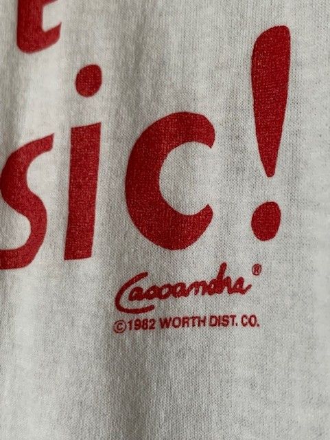 Vintage Vintage 1982 'I Love Music!' Tee Size US M / EU 48-50 / 2 - 3 Thumbnail