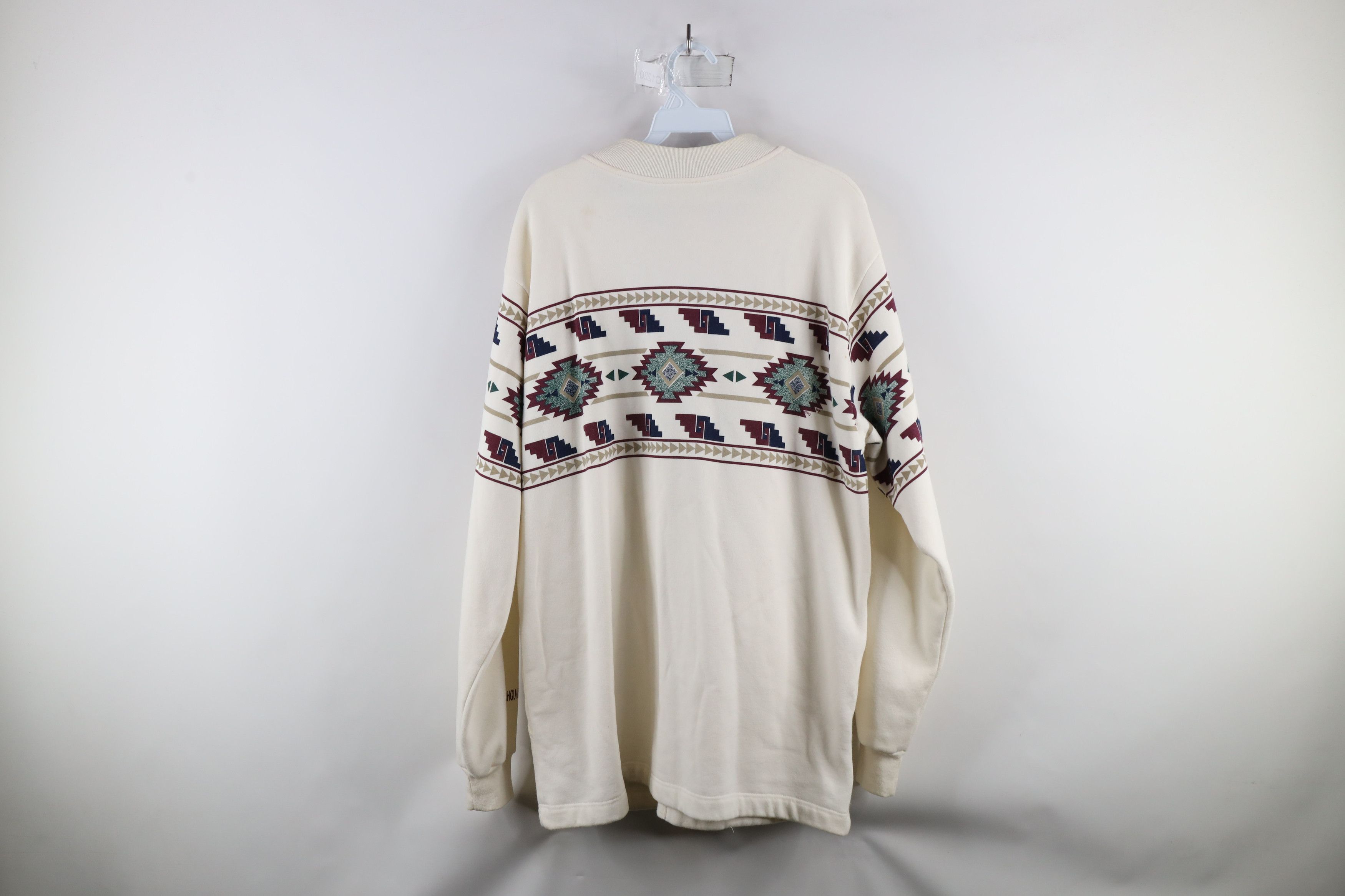 Vintage Vintage 90s Art Unlimited Southwestern Cardigan Sweatshirt Size US L / EU 52-54 / 3 - 14 Thumbnail